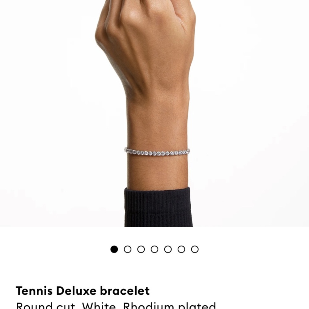 Swarovski crystal Deluxe Tennis bracelet